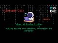 leetcode 761 | Special Binary String | Divide and Conquer |Recursion | Sorting|String| Leetcode POTD