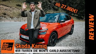 Skoda Kamiq im Test (2022) Besser als Seat Arona oder VW T-Cross? Fahrbericht | Review | Monte Carlo