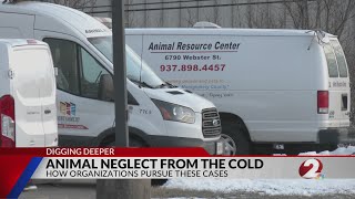 What is being done for pets left outside in cold weather?