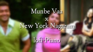 Munbe Vaa x New York Nagaram - Lofi Piano Version | HBD AR Rahman | Ramana | 6/1/23 | SOK | 💙💜