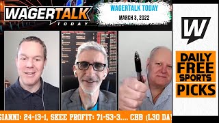 Free Sports Picks | WagerTalk Today | NCAAB Conference Tournaments | UFC 272 Preview | March 3