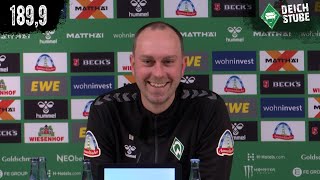 Vor Werder Bremen gegen VfB Stuttgart: Die Highlights der Pressekonferenz in 189,9 Sekunden!