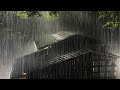 Fall Into Sleep In Under 3 Minutes With Heavy Rain  Thunder On A Metal Roof Of Farmhouse At Night