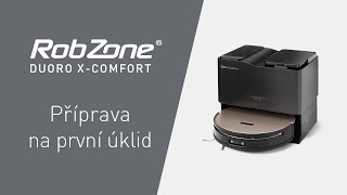 Video návod Robzone - Příprava na první úklid s DUORO X-COMFORT [CZ]