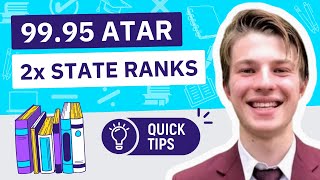 How Jack Achieved a Perfect ATAR (99.95) \u0026 State Ranks in Maths \u0026 Chemistry