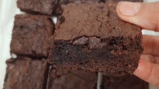 Best Fudgy brownies recipe by food menu art and travel#