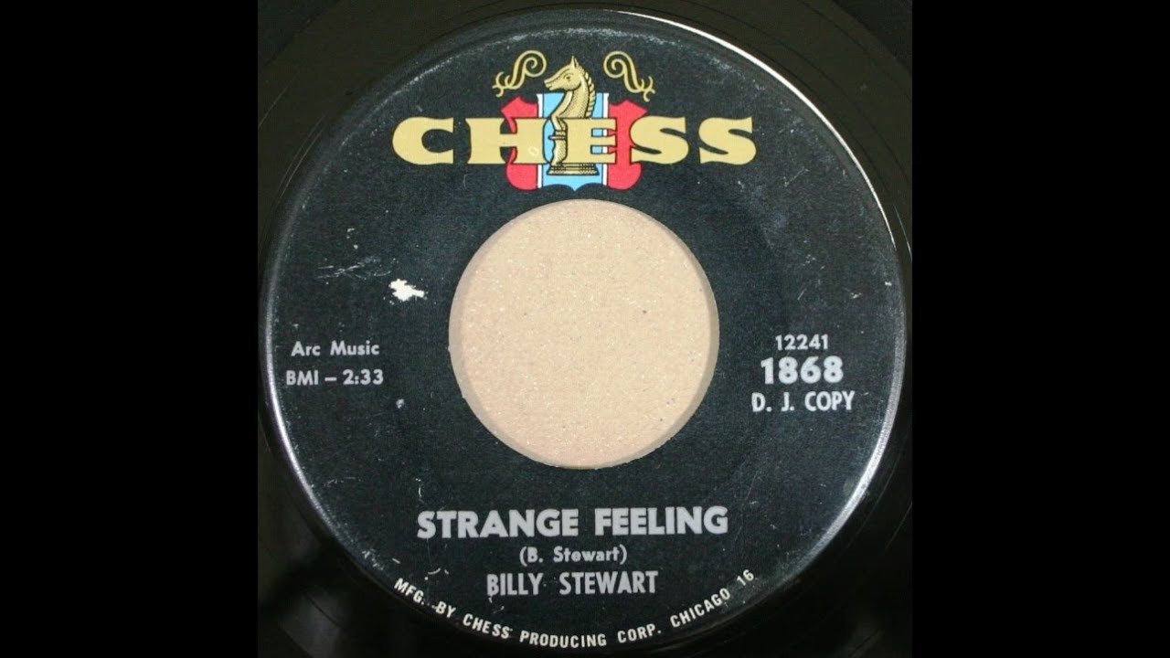 Billy Stewart Strange Feeling 1963 Age26 Youtube