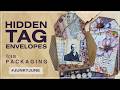 Hidden Tag Envelopes From Junk Packaging! Easy Tutorial | #JunkyJune