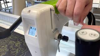 Longarm Machine Tip: Threading your Machine