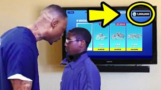 Kid STOLE DAD's Credit Card To Buy V-Bucks.. (Fortnite)