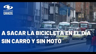 ¿Cuáles vehículos pueden circular en el día sin carro y sin moto en Bogotá?