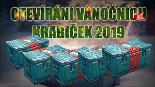 Otevírání vánočních krabiček 2019 | WORLD OF TANKS ft. SUPERKRAVAŤÁK