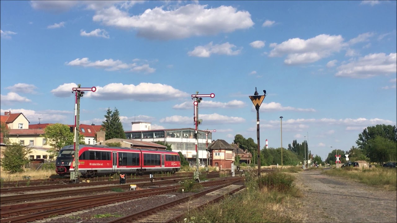 Eisenbahnvideo Haldensleben, Sachsen-Anhalt - YouTube