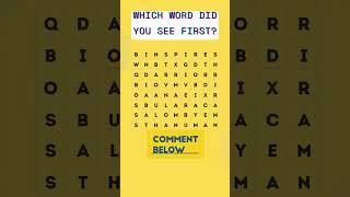 Which word did you see??Word Game|Find the Words!!#puzzlegame#puzzle#trending#youtubeshorts#quiz