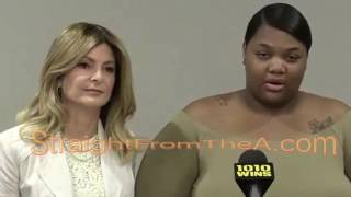 Usher's Accuser Quantasia Sharpton Holds Press Conference w/Attorney Lisa Bloom