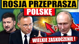 ROSJA PRZEPRASZA POLSKĘ - WIELKIE ZASKOCZENIE