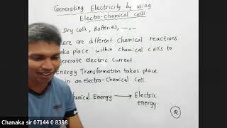 Science Grade 7 Generating electricity