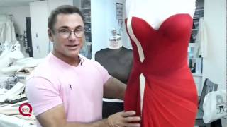 Mark Zunino: Creation of Lisa's Red Carpet Dress