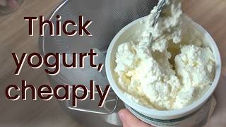 I Make the BEST Thick Style Yogurt and It'll Save You Money!