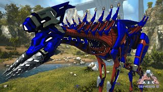 【ARK】超巨大なロボットキリン？新生物「TEKストライダー」を仲間にするぞ！アーク ジェネシス２【ゆっくり実況】