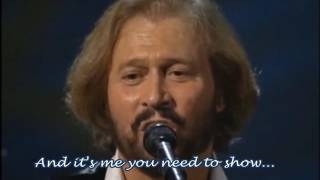 HOW DEEP IS YOUR LOVE ? - Bee Gees (Lyrics on)