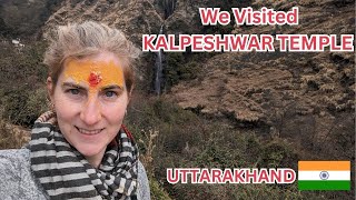 Urgam Ep 2 - Visiting Kalpeshwar Temple, Part of Panch Kedar Yatra | Belgian In India 🇮🇳 🇧🇪