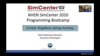 Python Quickstart Tutorial: Linear algebra with numpy
