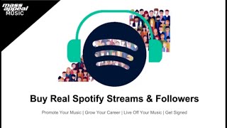 Buy Followers On Spotify - How To Buy Spotify Plays For Music Promotion