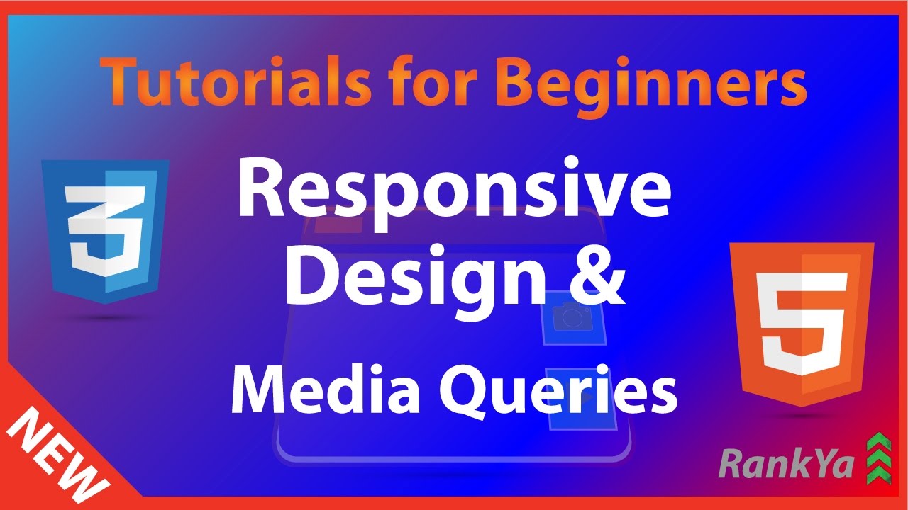 HTML5 And CSS3 Tutorials For Beginners - CSS Responsive Design And ...