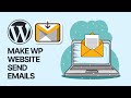 How To Make WordPress Website Send Emails WP Mail SMTP Setup Google Gmail Guide 📧📭📥