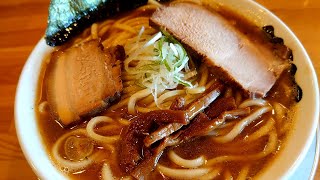 麺屋らいぞう【豚鶏魚介ソバ】津軽衆仕様濃厚魚介 青森のラーメン02 食べるだけ04 飯テロ