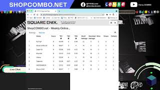 Final Fantasy TCG - ShopCOMBO.net Weekly Tournament