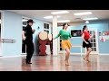 Bosa Nova Line Dance(Walkthrough)