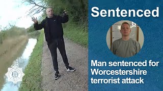 Callum Parslow jailed for Worcestershire terrorist attack | The moment he was arrested