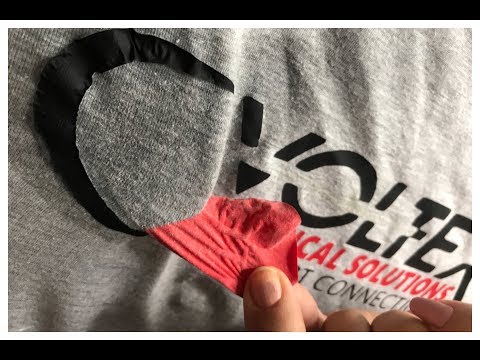 How to remove vinyl from T-Shirts How to remove vinyl from T-Shirts