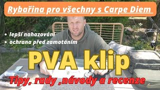 úspěšné rady na chytání ryb, nahazování s PVA, clip na PVA, návazec který se nemotá, vše o rybaření.