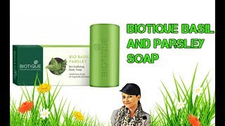 Biotique Basil And Parsley Soap - Biotique product review