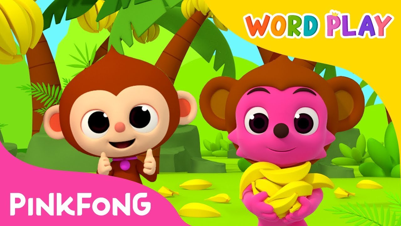 Monkey Banana | Word Play | Pinkfong Songs For Children - YouTube