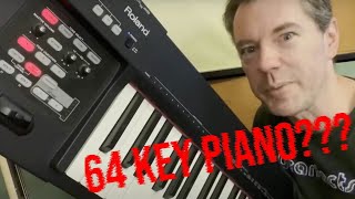 Roland's RD-64 with 64 weighted keys: The ultimate portable piano?