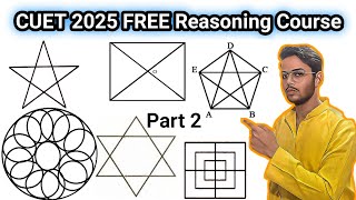 New Short Tricks CUET  2025 Counting of Figure Reasoning|| cuet,ssc chsl, ssc government exam/Part 2