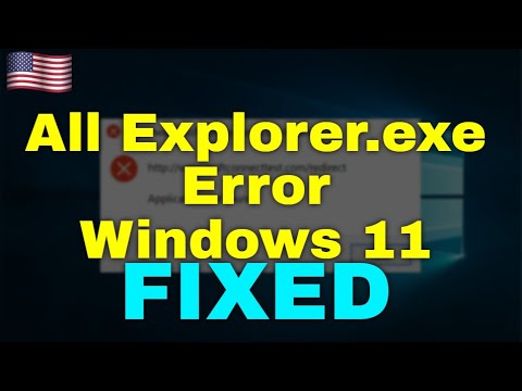 Как исправить ошибку All Explorer exe в Windows 11