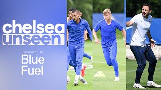 Timo Werner, Ziyech & Tammy Abraham on 🔥in Shooting Drill | Chelsea Unseen