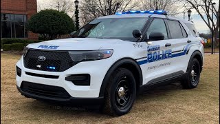 Greer (SC) Police Department 2022 FPIU Explorer w/ new Valor Lightbar; Drive Mode