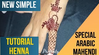 Tutorial Henna || Henna mehandi design || Special Arabic Mahendi || Star Sembilan