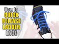 Quick Release Ladder Lacing Tutorial – Professor Shoelace