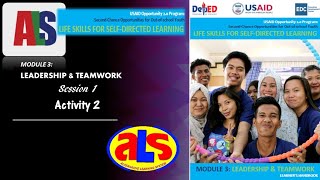Module 3: Leadershipand Teamwork (Activity 2)
