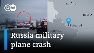 What we know about Russia's crashed military plane | DW News