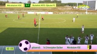 2016.09.24. Mórahalom - Budafok 3-3, Crkvenjakov Dalibor 2. gólja (3-1)