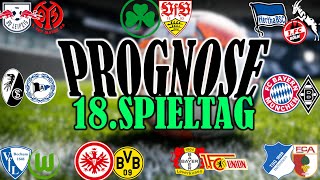 18.Spieltag PROGNOSE - TIPPS Bundesliga: Chaotischer START in die Geisterspiel-Rückrunde!!