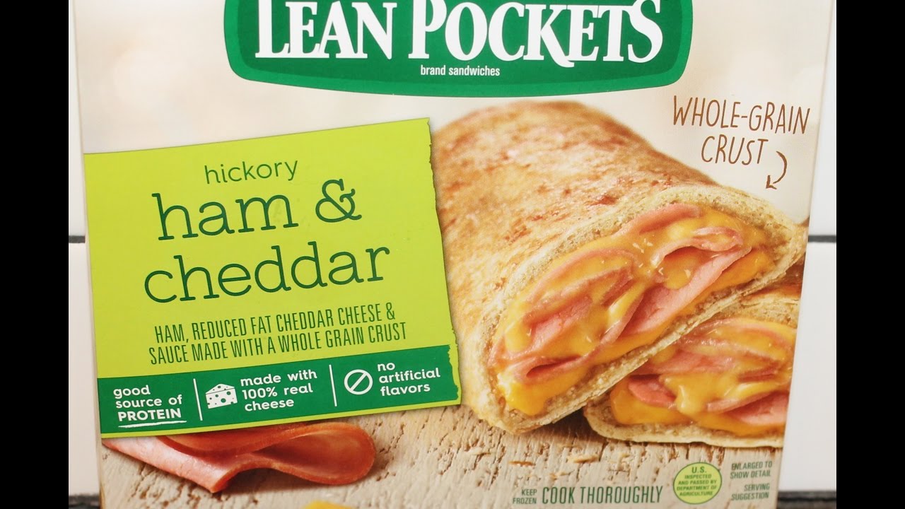 Lean Pockets: Hickory Ham & Cheddar Review - YouTube